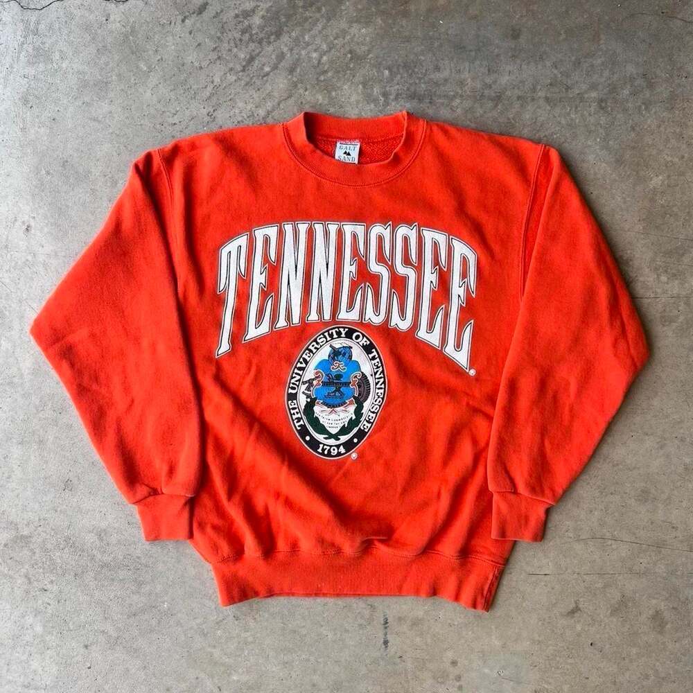 Vintage Graphic Sweatshirt Tennessee University Volunteers College Preppy